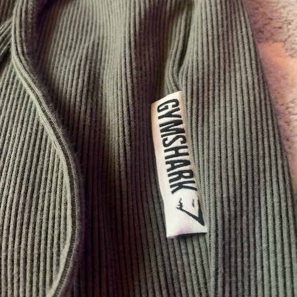 Gymshark gray ribbed leggings - Picture 3 of 4